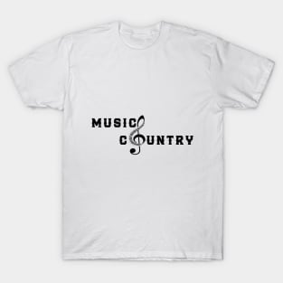 MUSIC COUNTRY T-Shirt